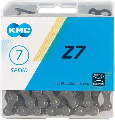 Цепь KMC Z7 5-7 ск 110 зв с замком 106